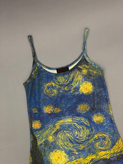 Van Gogh Starry Night Y2K Dress