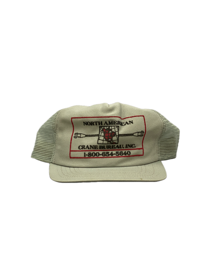 Gorra Trucker Crane Bureau Inc Vintage