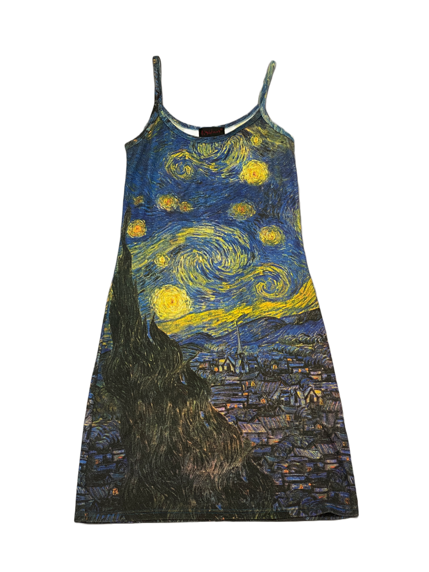 Van Gogh Starry Night Y2K Dress
