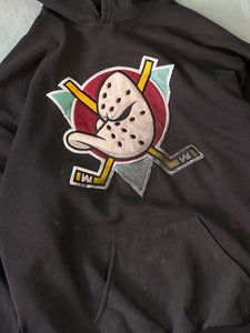 Anaheim Ducks Reebok Vintage Hoodie - M