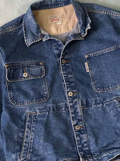 Nautica Vintage Denim Jacket - XL