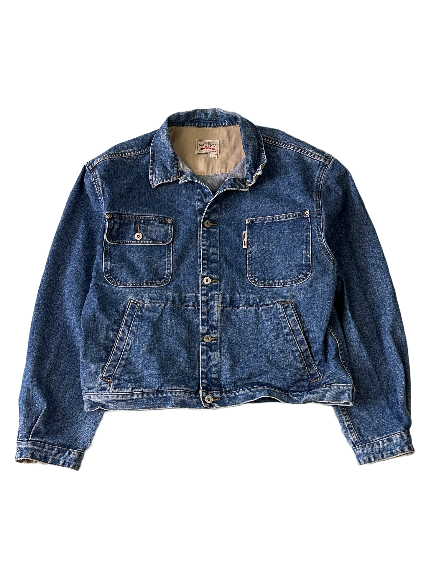Nautica Vintage Denim Jacket - XL
