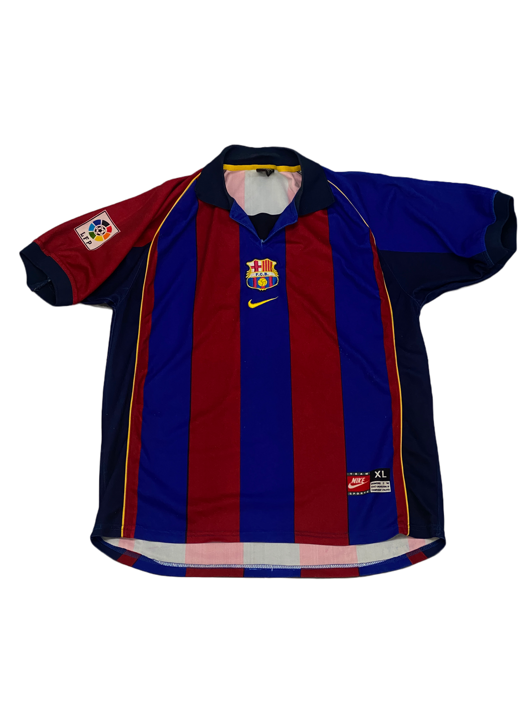 Playera retro barcelona sales