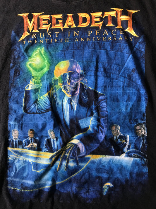 Playera Megadeth Tour 2010