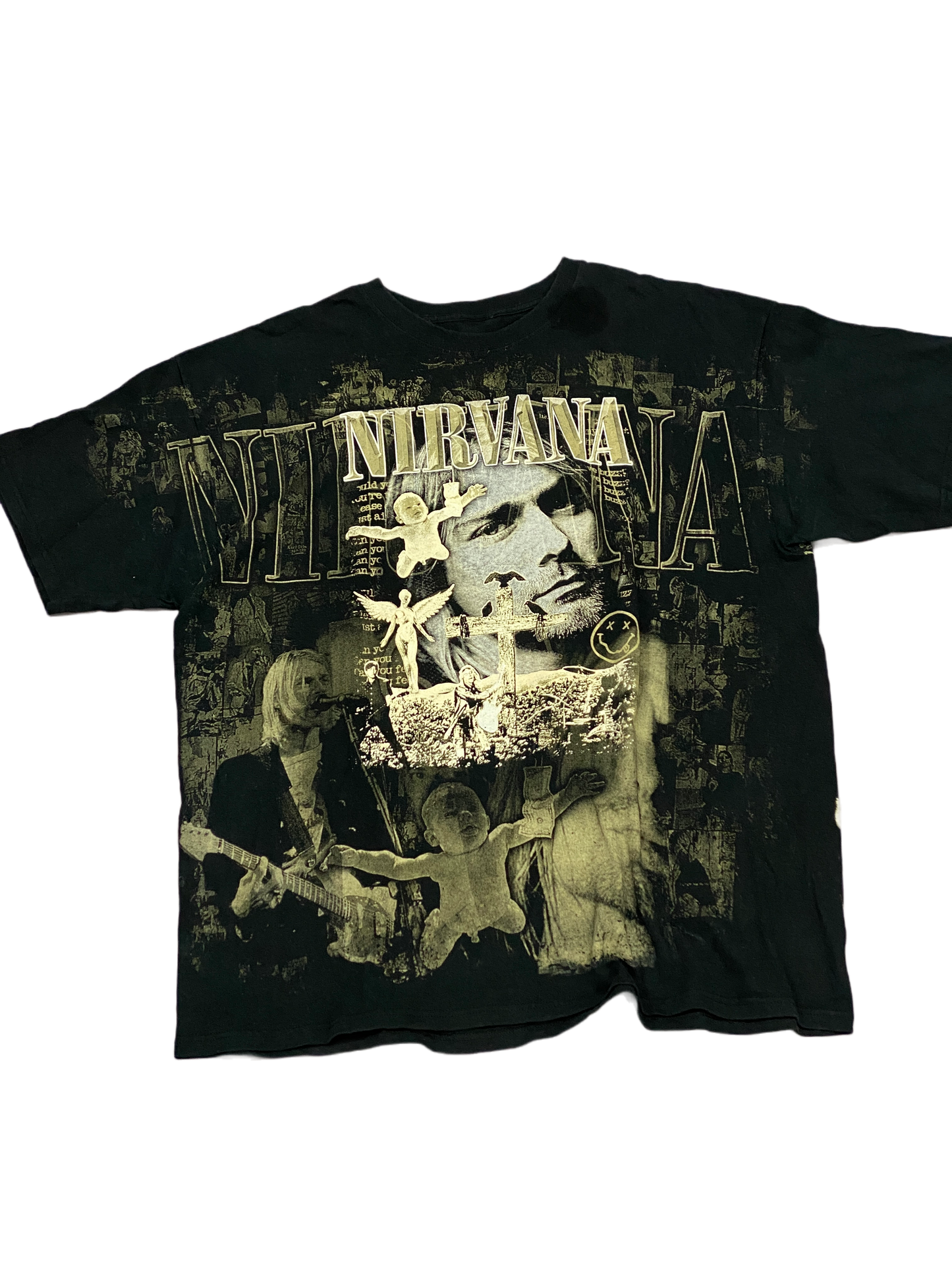 Playera Nirvana Vintage