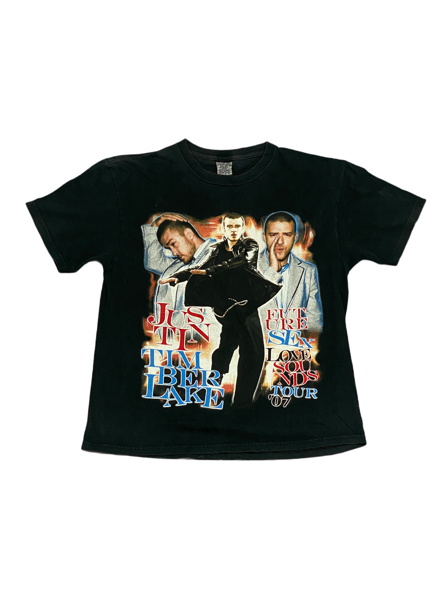 Justin Timberlake 2007 FutureSex / LoveSounds Tour T-shirt