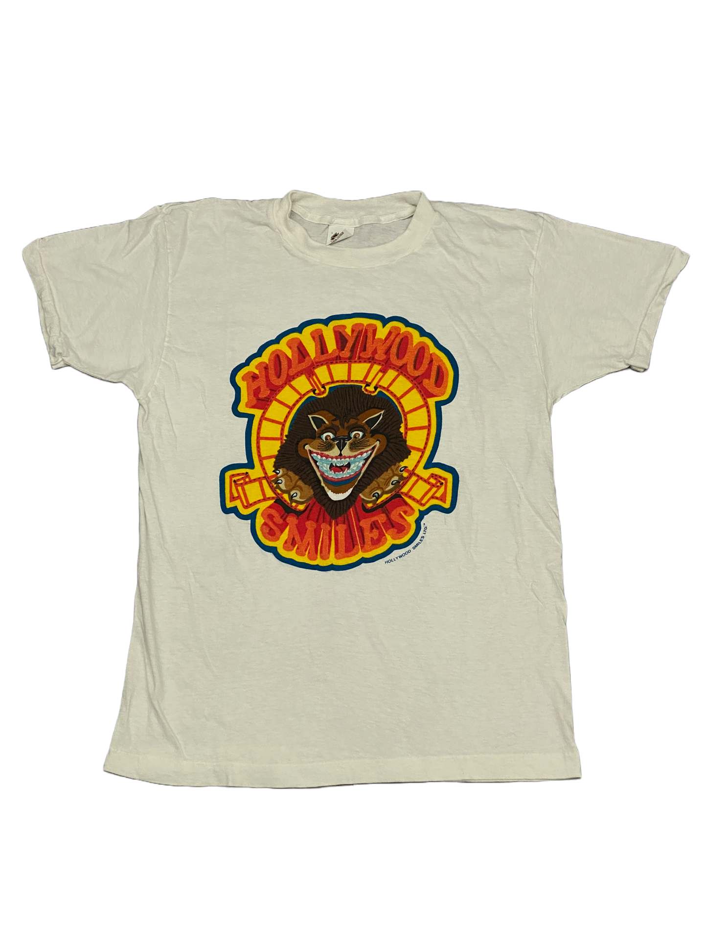 Playera Hollywood Smiles Vintage