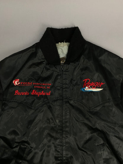 Vintage Satin Ranger Bomber