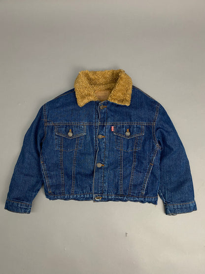 Levis Sherpa Cropped Jacket