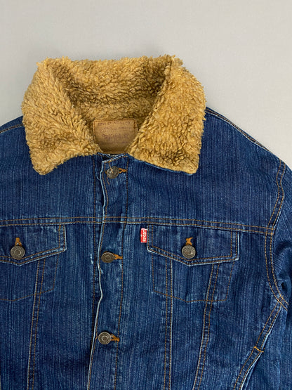 Levis Sherpa Cropped Jacket