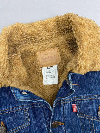 Levis Sherpa Cropped Jacket