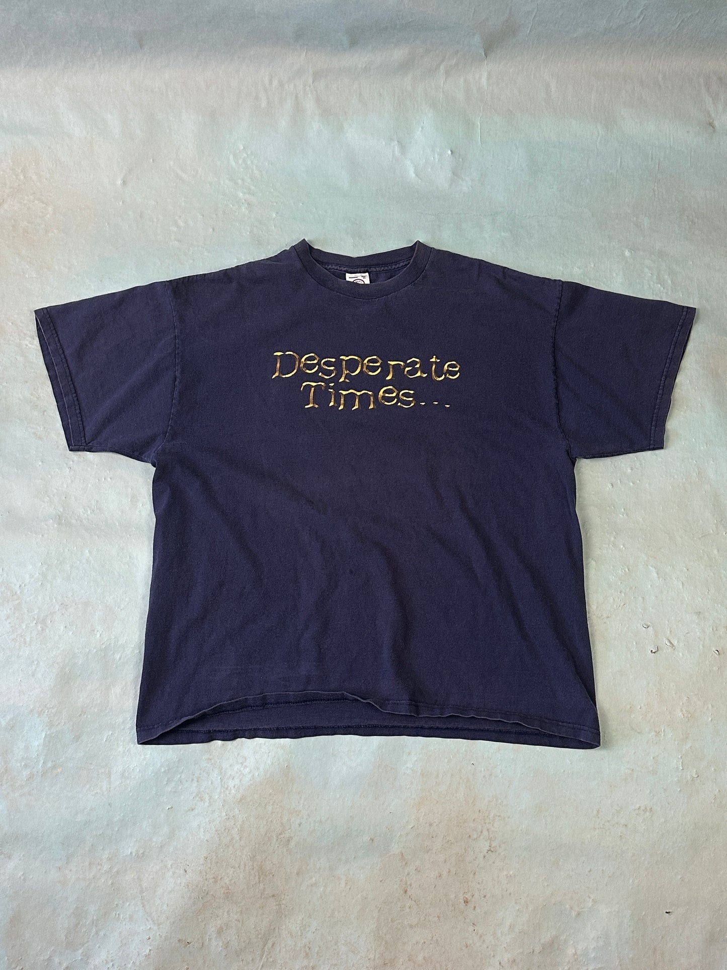 Playera Desperate Times Vintage - XL