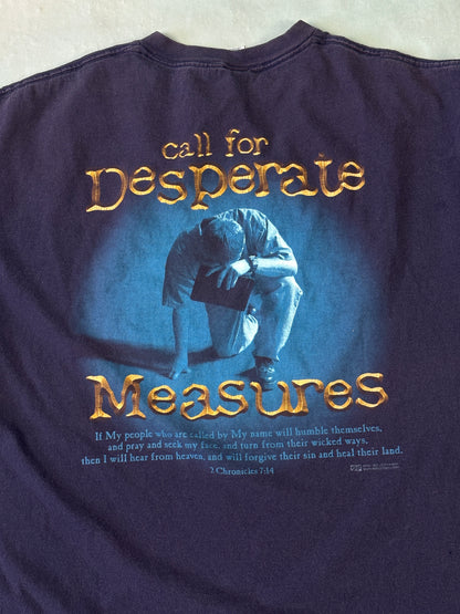 Playera Desperate Times Vintage - XL