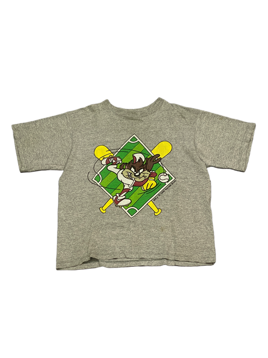 Playera Taz Baseball Vintage Cropped