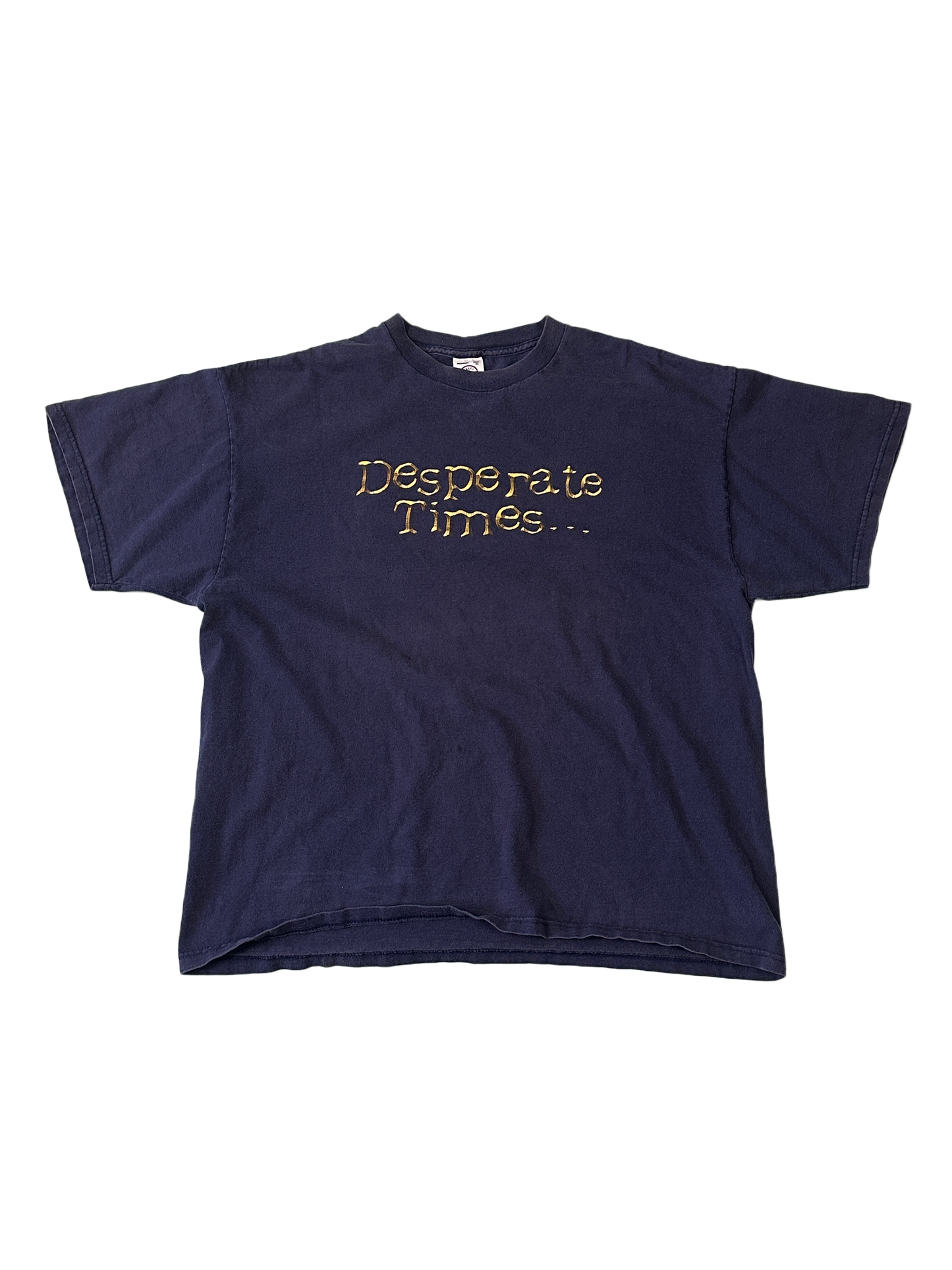 Playera Desperate Times Vintage - XL