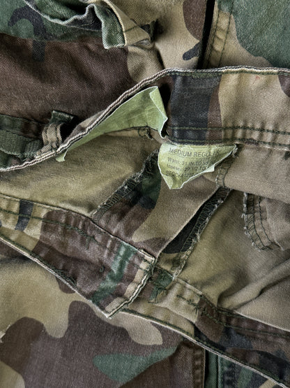 Camo Army Vintage Cargo Pants - 31