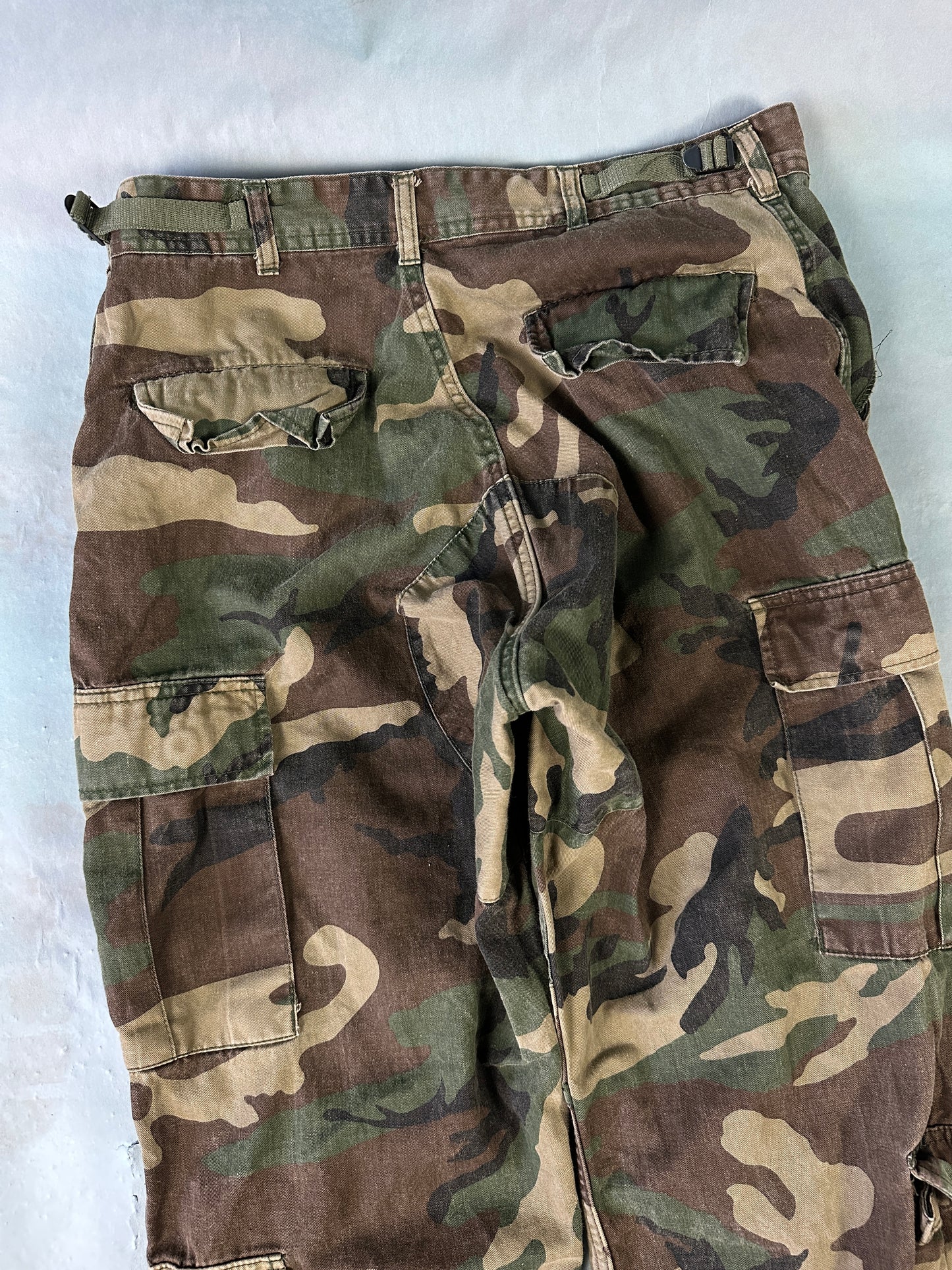 Camo Army Vintage Cargo Pants - 31