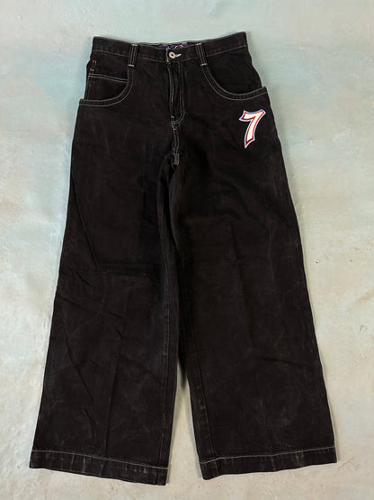 JNCO 7 Dice Vintage Baggy Jeans - 32 x 32