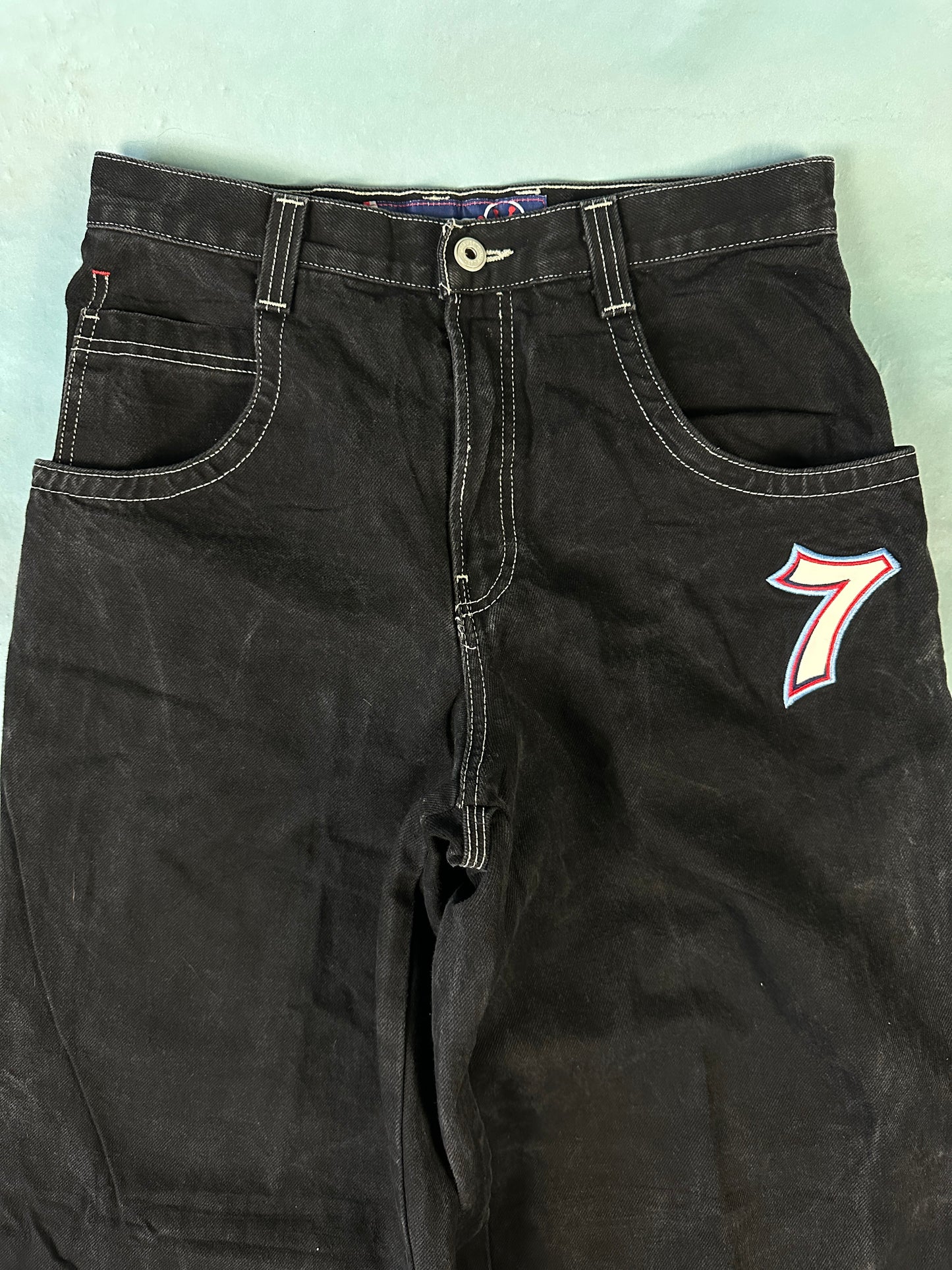 JNCO 7 Dice Vintage Baggy Jeans - 32 x 32