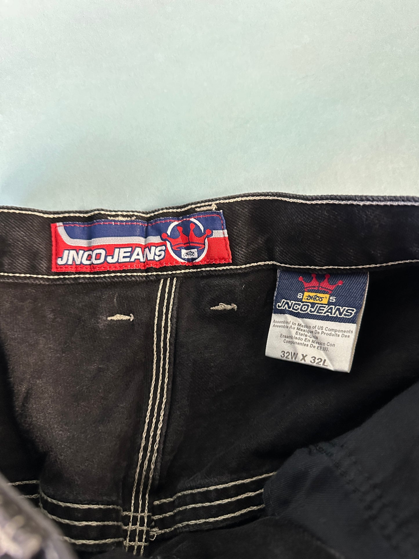 JNCO 7 Dice Vintage Baggy Jeans - 32 x 32