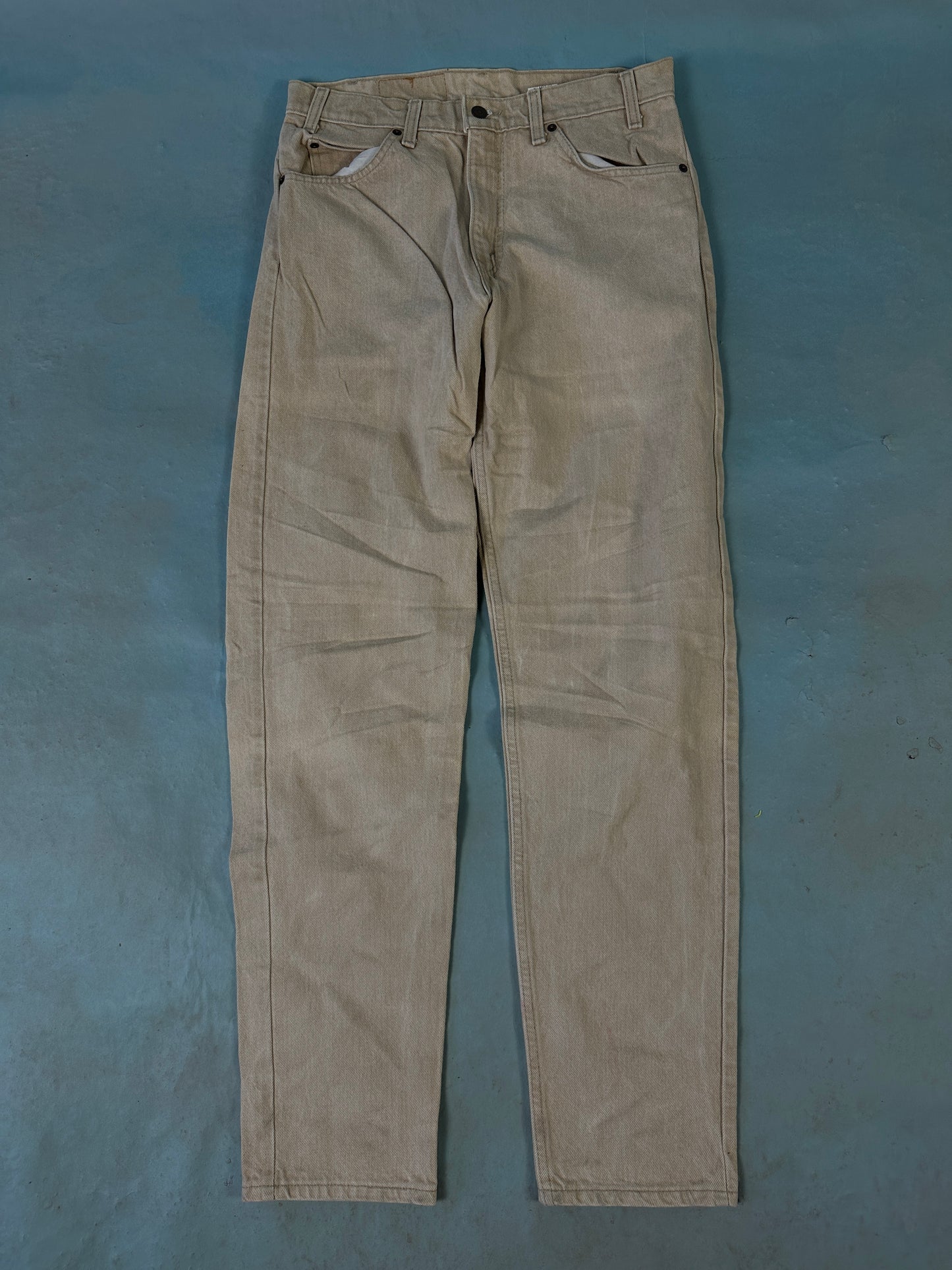 Levis Beige Vintage Orange Tab Jeans - 32 x 34