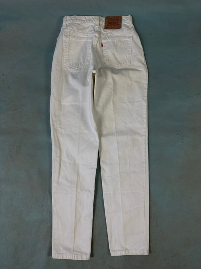 Levis White Vintage Red Tab Jeans - 28 x 31