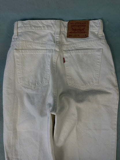 Levis White Vintage Red Tab Jeans - 28 x 31