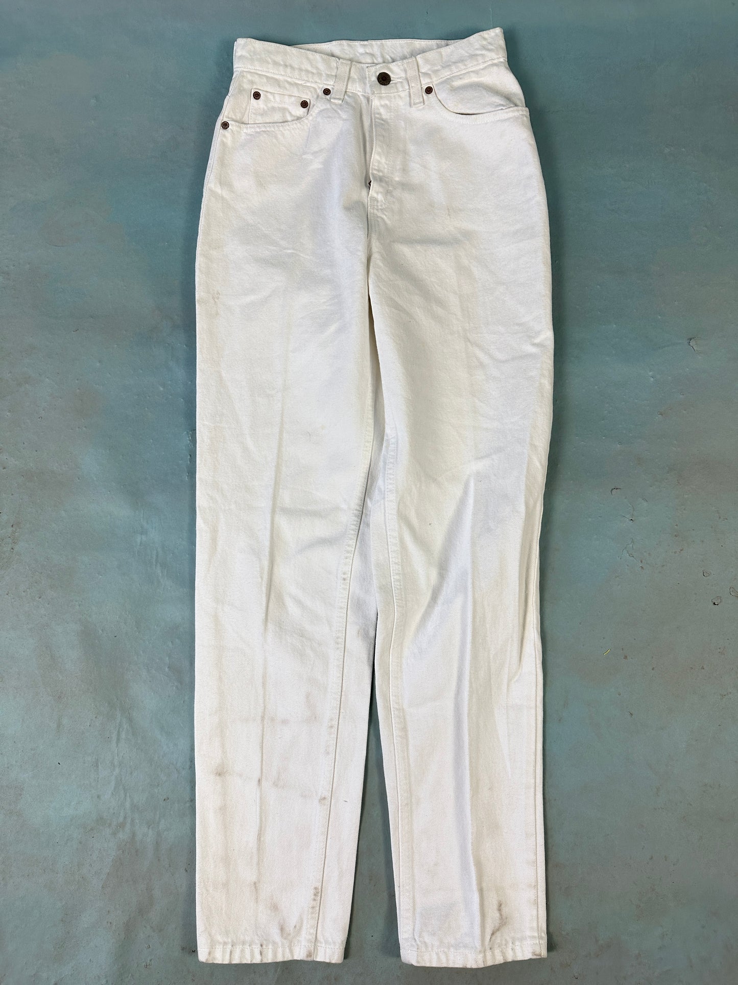 Levis White Vintage Red Tab Jeans - 28 x 31