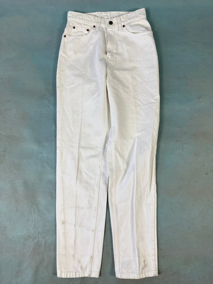 Levis White Vintage Red Tab Jeans - 28 x 31