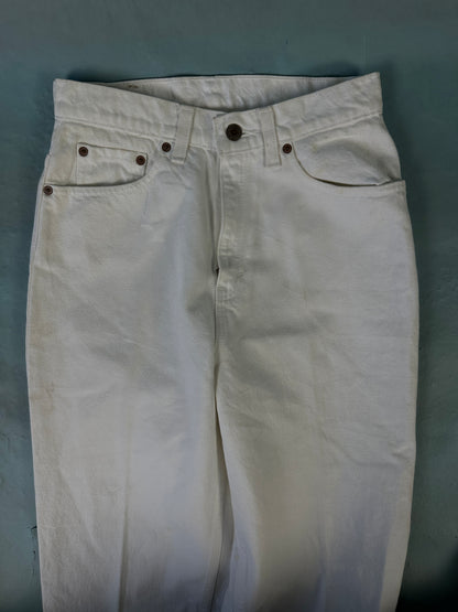 Levis White Vintage Red Tab Jeans - 28 x 31