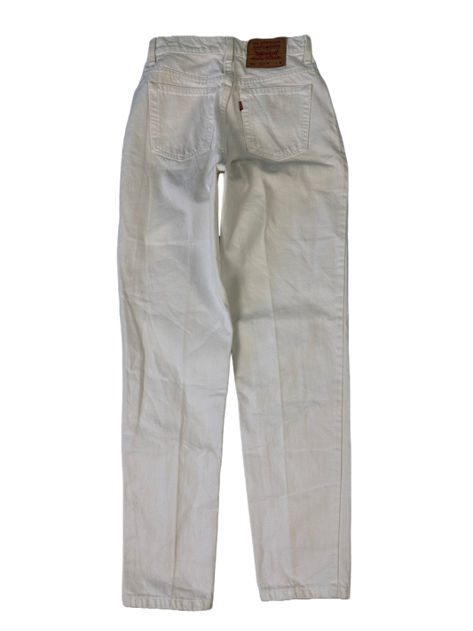 Levis White Vintage Red Tab Jeans - 28 x 31