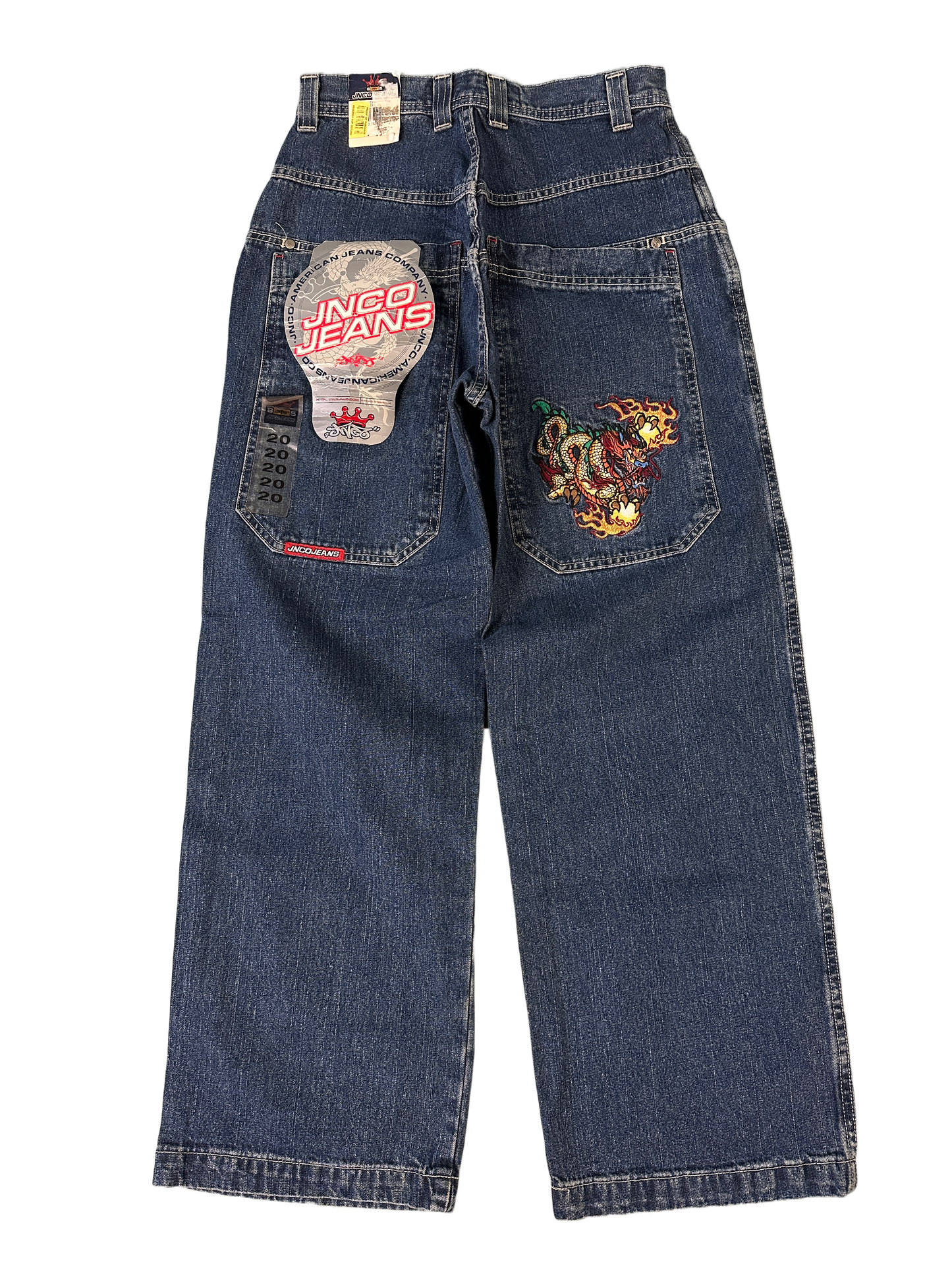 Deadstock JNCO Dragon Vintage Baggy Jeans - 30 x 29