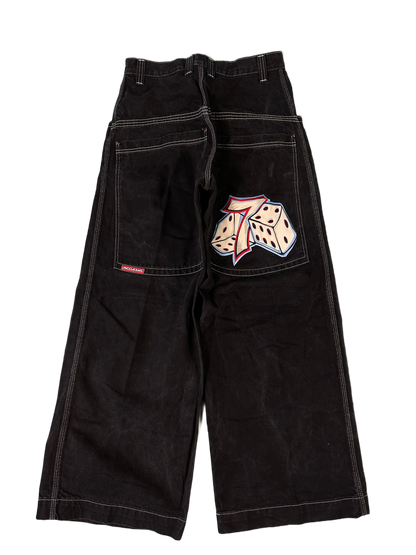 JNCO 7 Dice Vintage Baggy Jeans - 32 x 32