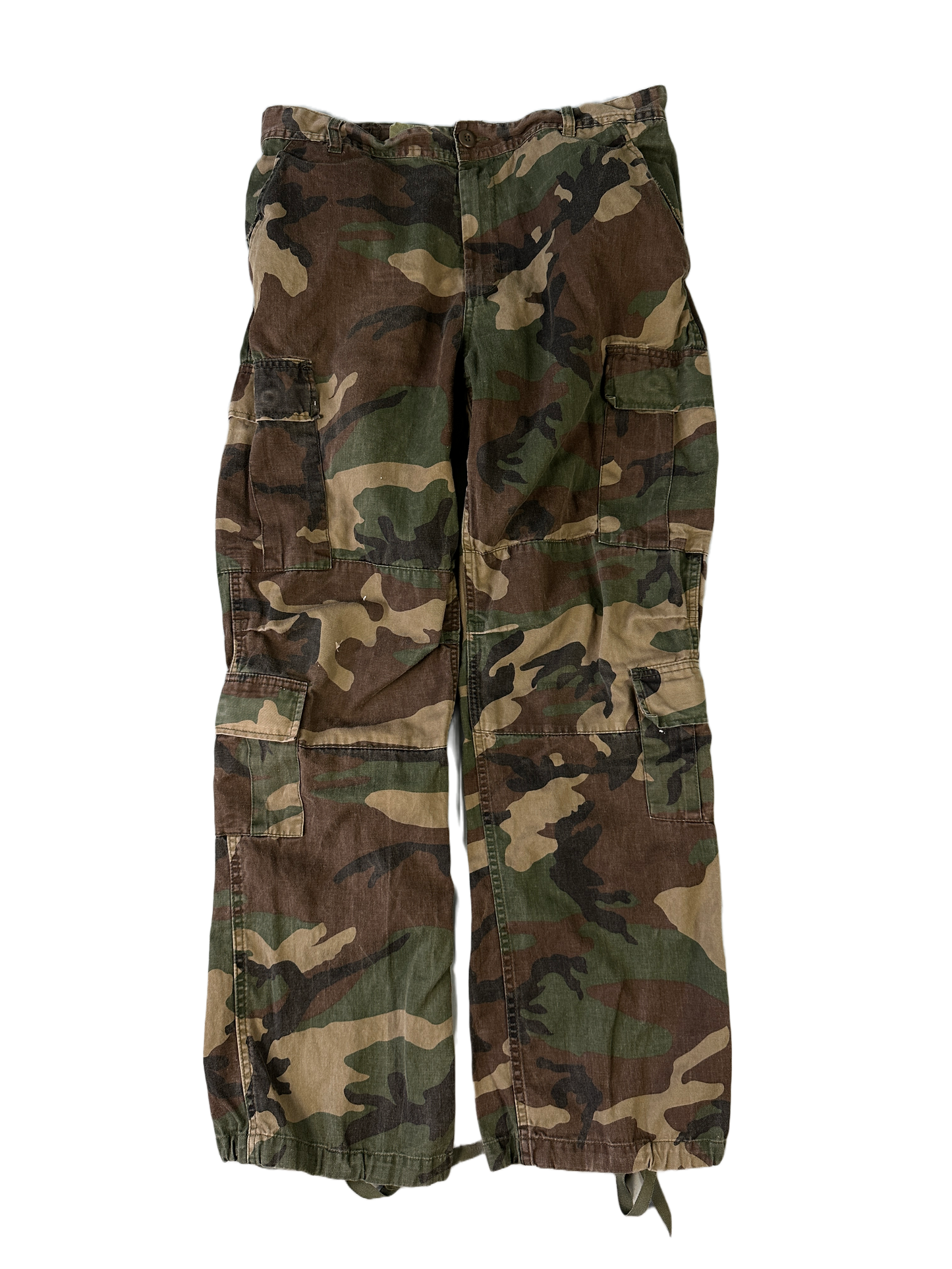 Camo Army Vintage Cargo Pants - 31