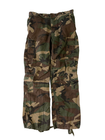 Camo Army Vintage Cargo Pants - 31