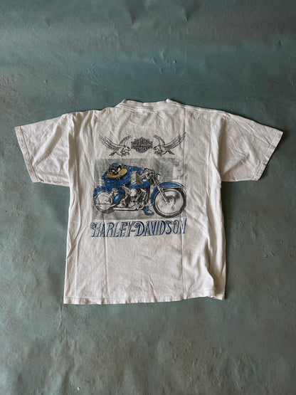 Taz Harley Davidson Vintage T Shirt - L