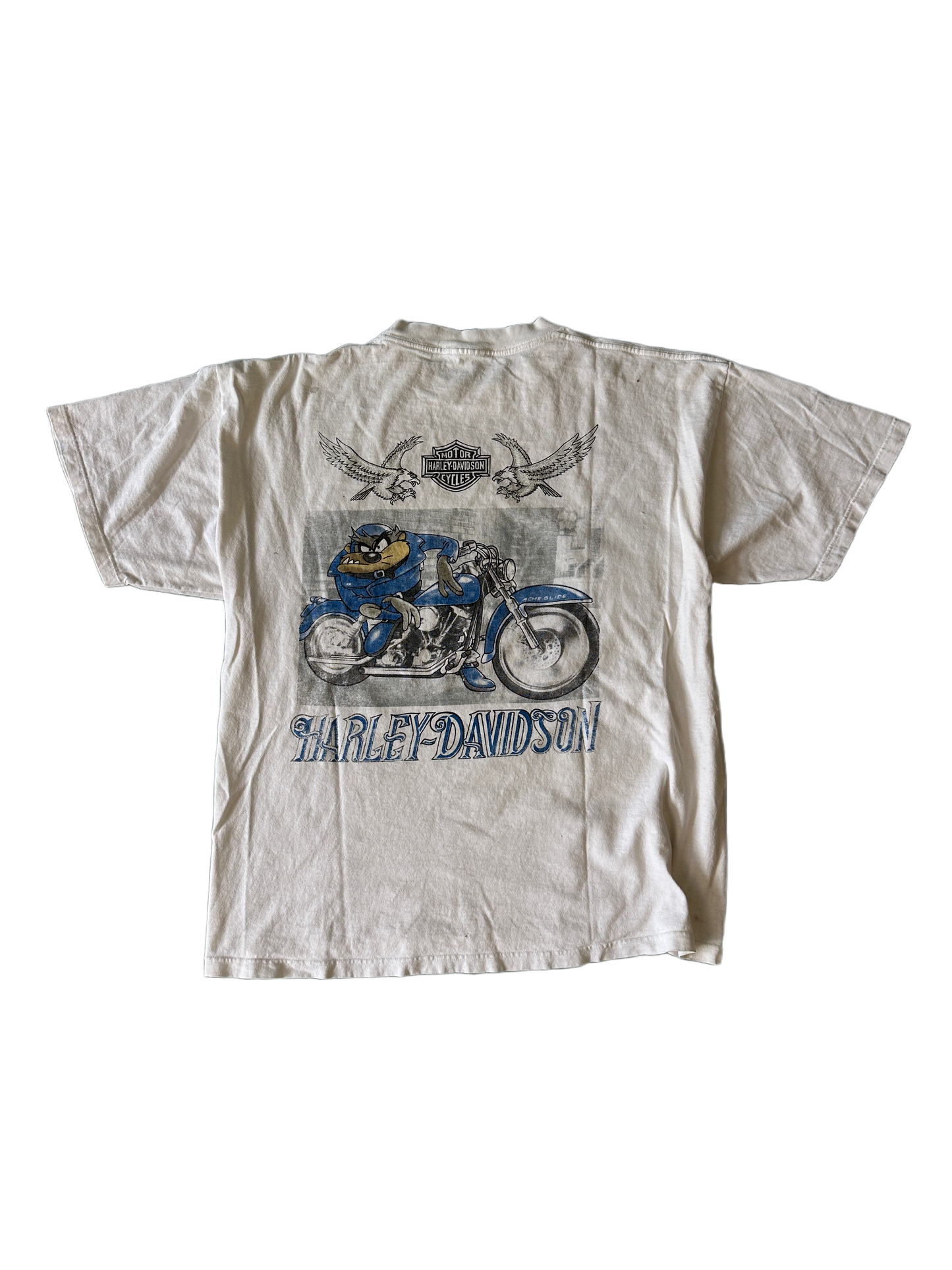 Taz Harley Davidson Vintage T Shirt - L