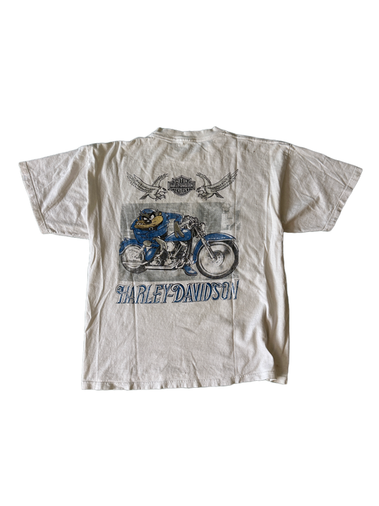 Taz Harley Davidson Vintage T Shirt - L