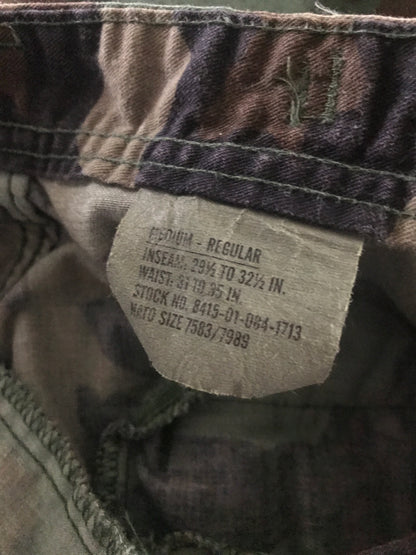 Pantalón Cargo Militar Vintage