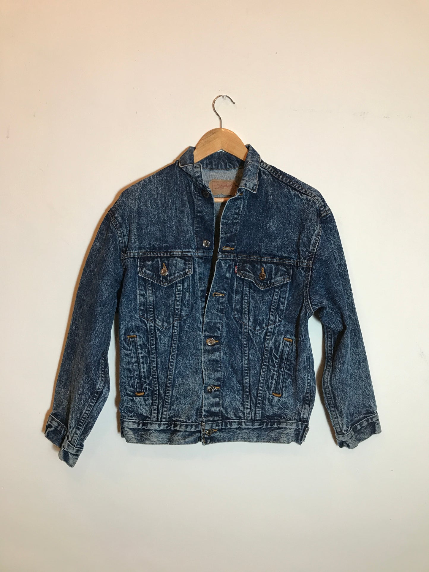 Levi's Acid Wash Vintage Denim Jacket
