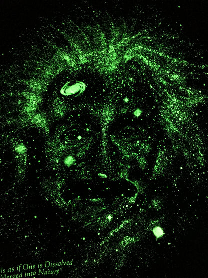 Playera Einstein Vintage (Glow in the Dark)