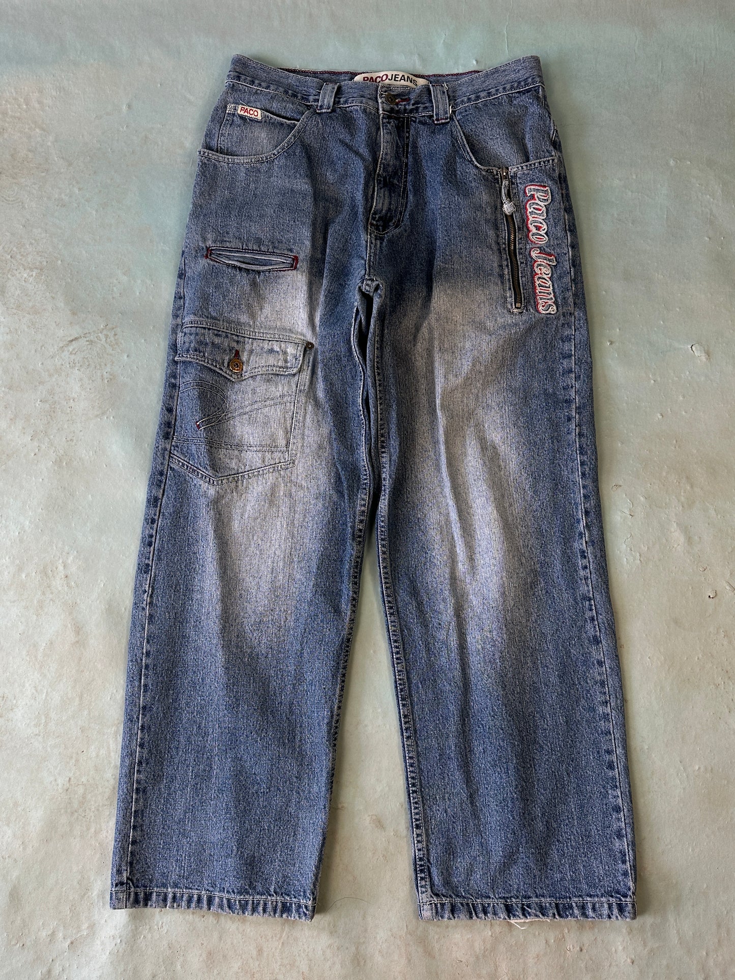 Paco Jeans Vintage Multipocket Denim - 34 x 32