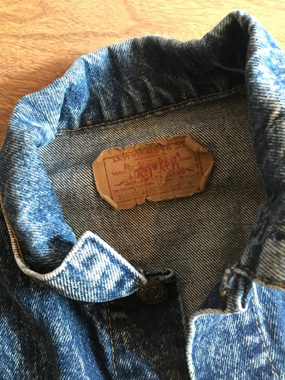 Levi's Acid Wash Vintage Denim Jacket