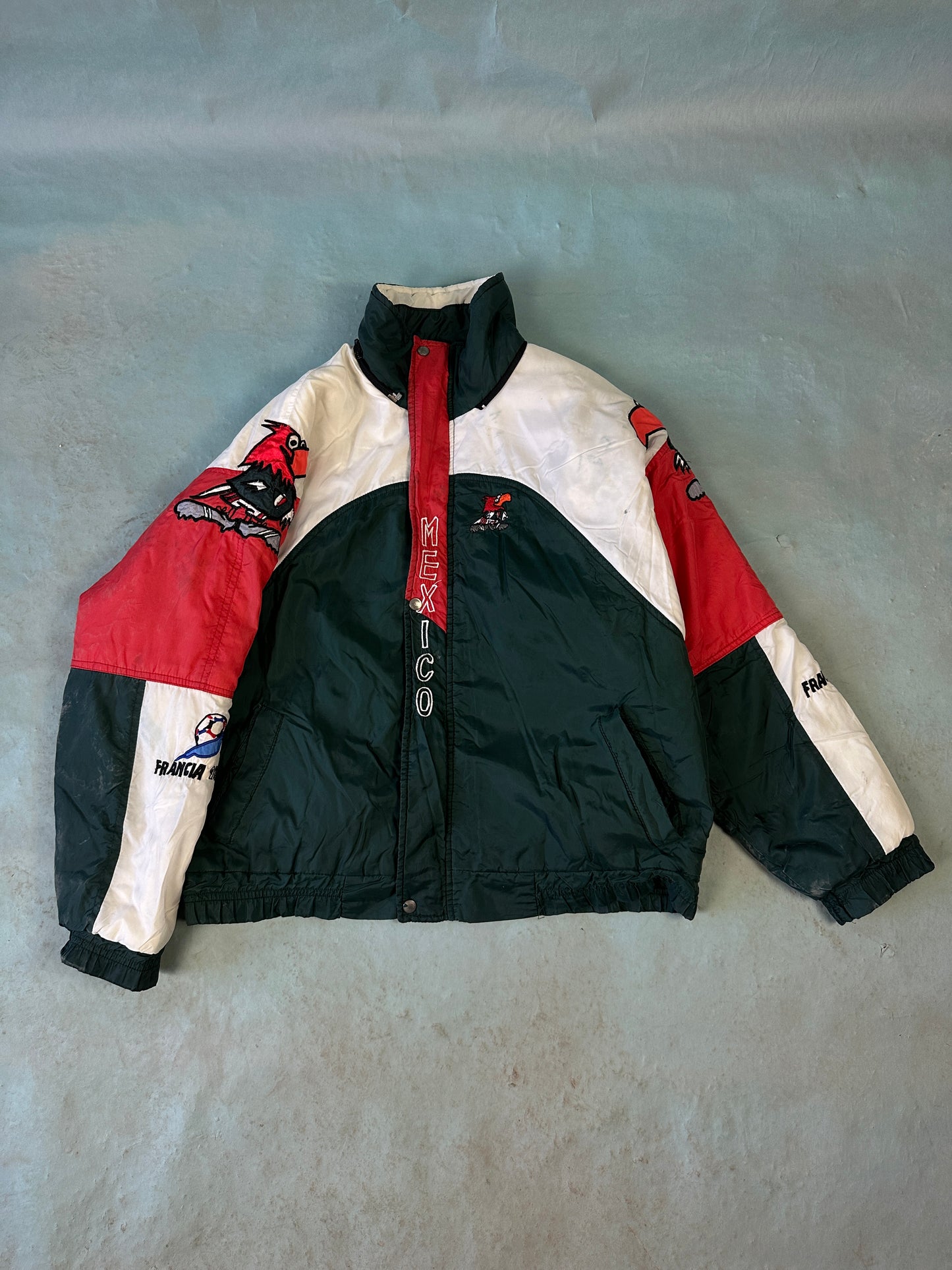 Mexico FIFA Francia 1998 Vintage Jacket - XL