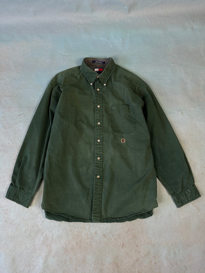 Tommy Vintage Green Shirt - L