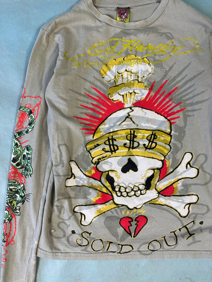 Ed Hardy Tattoo Vintage Long Sleeve - S