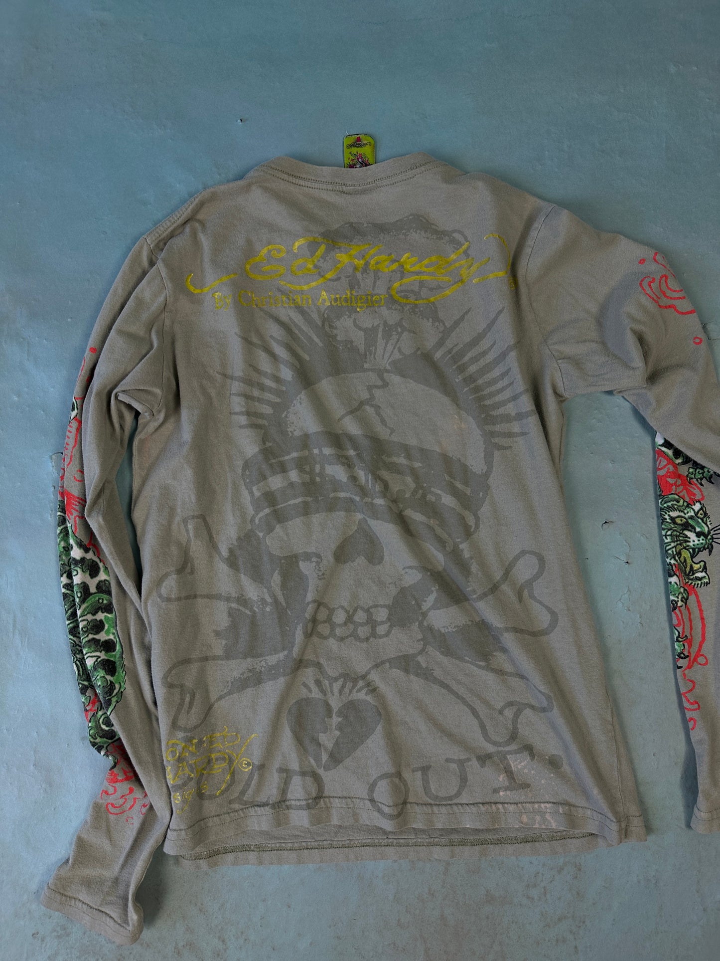 Ed Hardy Tattoo Vintage Long Sleeve - S