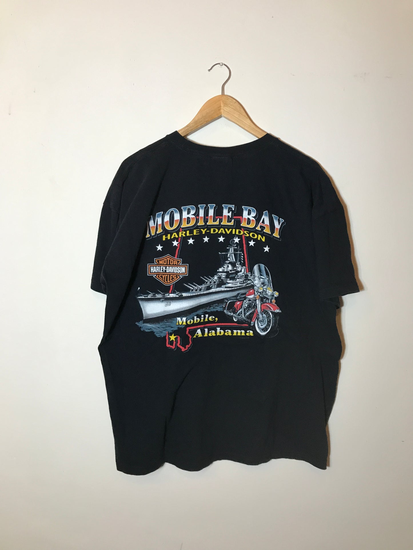 Playera Harley Davidson Mobile Bay