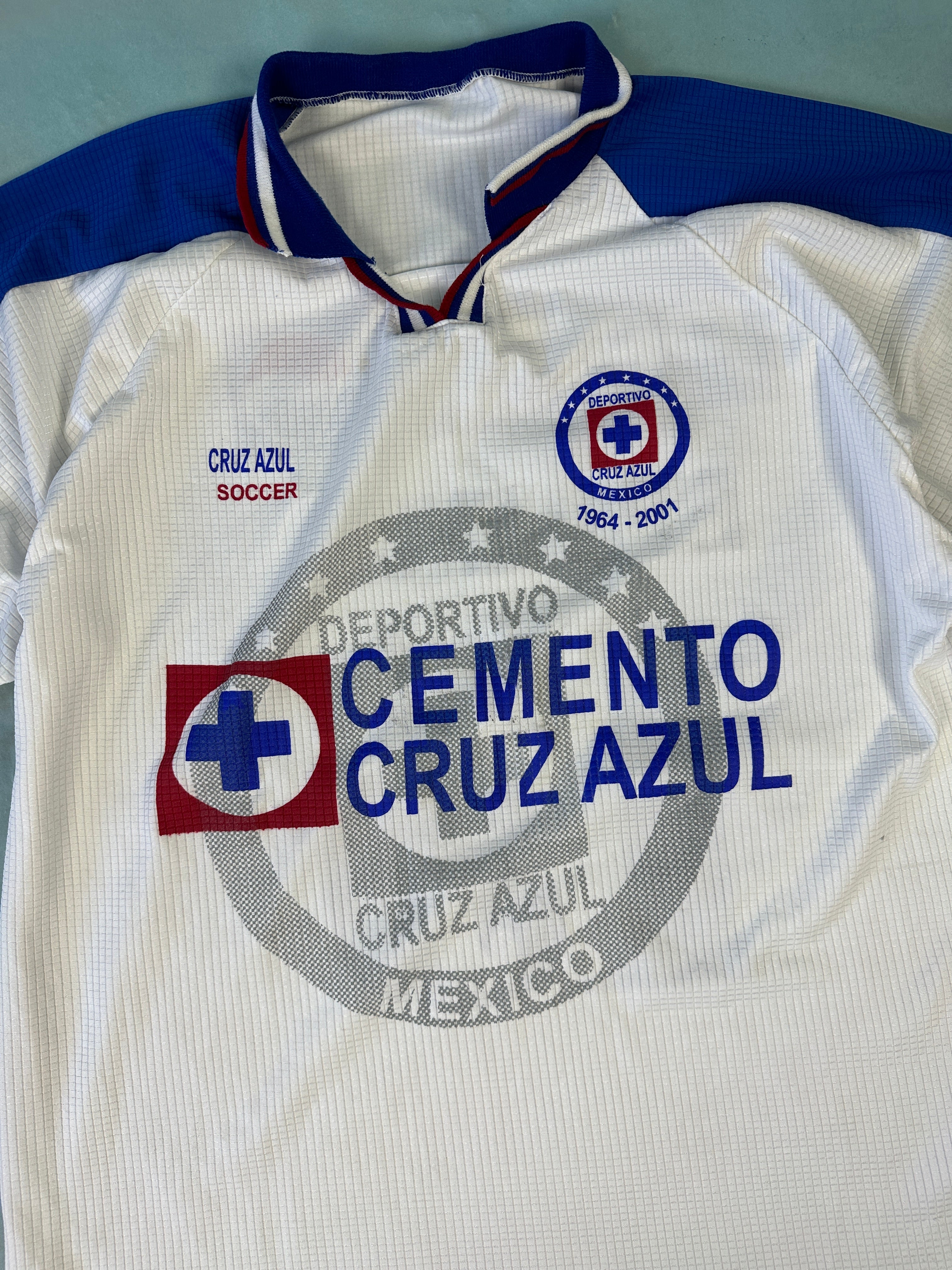 Jersey Cruz Azul 2001 Palencia Vintage - XL – Ropa Chidx