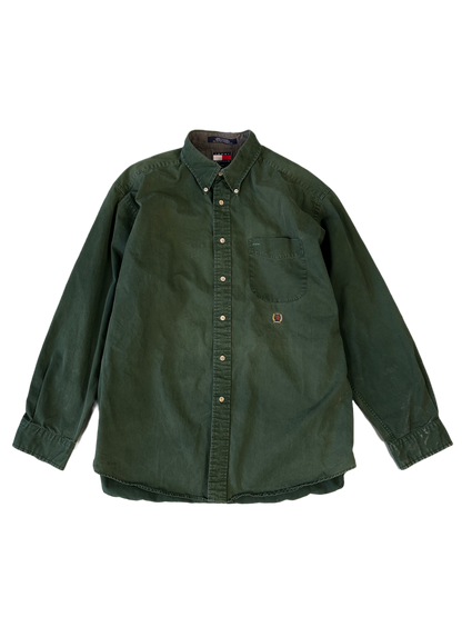 Tommy Vintage Green Shirt - L